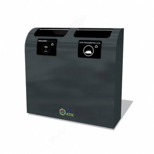 Recycle Bins Mak-643b 2 Units With Bin
