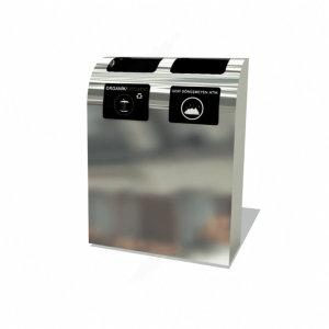 Recycle Bins Mak-643a 2 Units With Plastic Bag