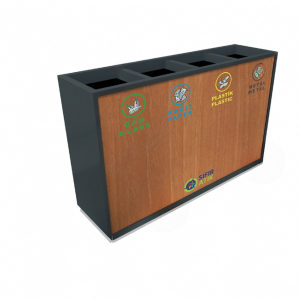 Recycle Bins Mak-673d-Four