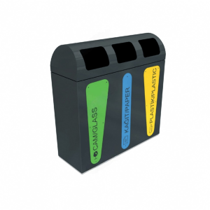 Recycle Bins Mak-680b-Three