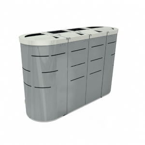 Recycle Bins Mak-681f-Four