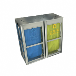 Recycle Bins Mak-685a-Two