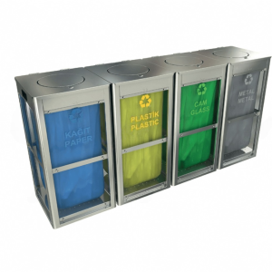 Recycle Bins Mak-685a-Four