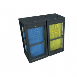 Recycle Bins Mak-685b-Two