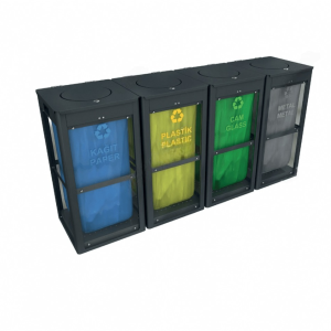 Recycle Bins Mak-685b-Four