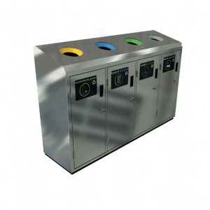 Recycle Bins Mak-689a-Four