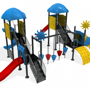 Metal Playground Equipment -Mds-424