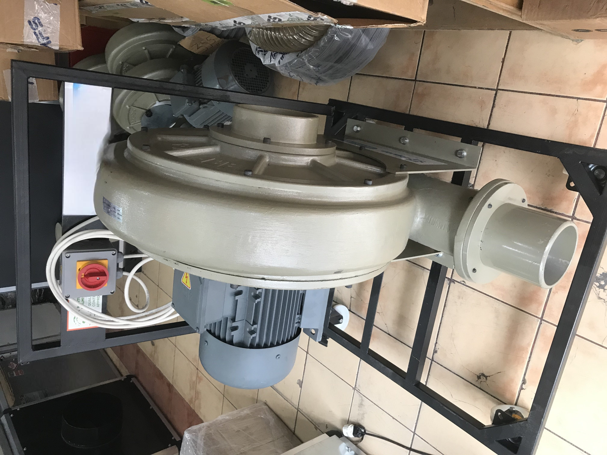 Mobile Type Discharge Fan with Wheels - Image 4