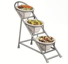 Three Tier Salad Stand
