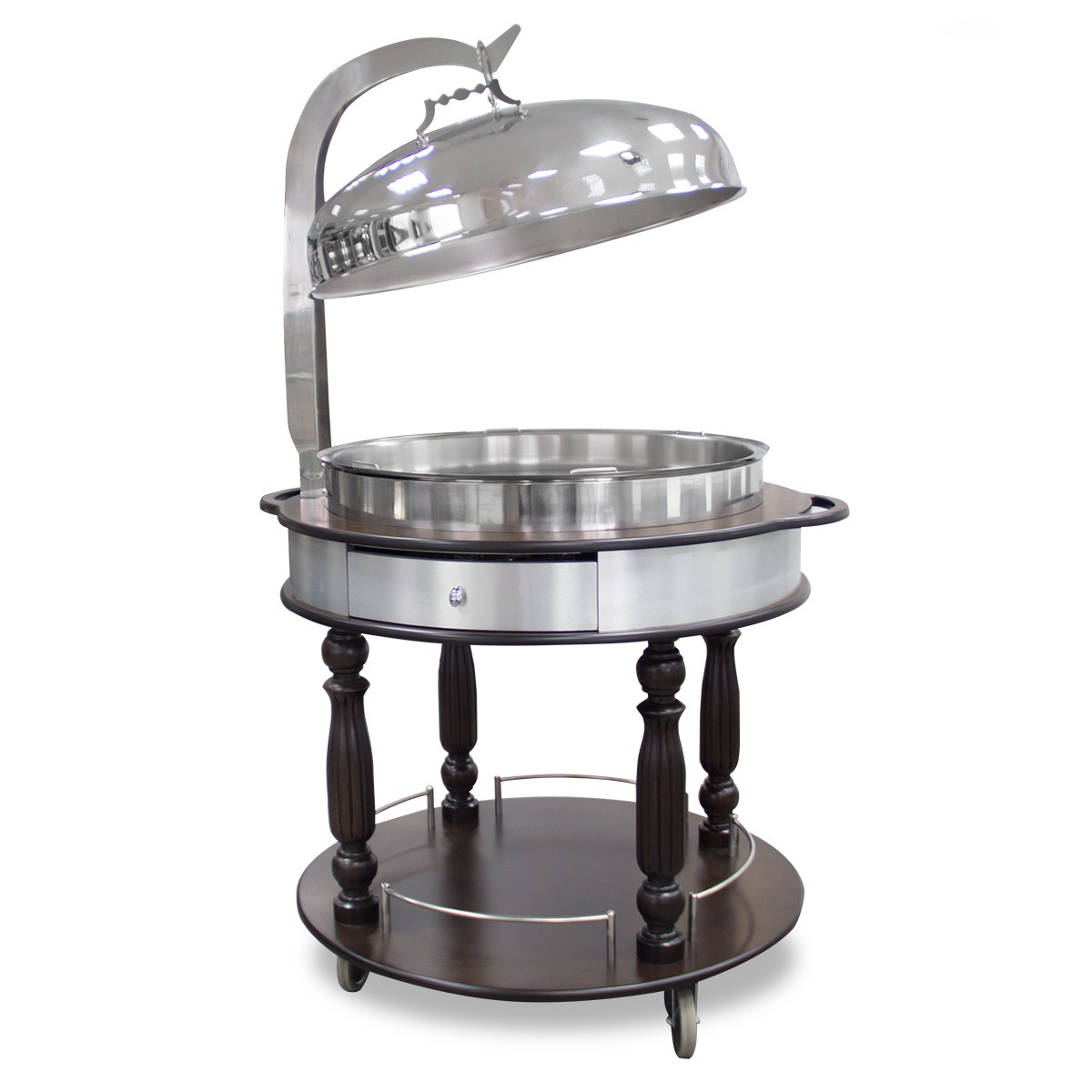 Chafing Dish Service Cart (Gel Fuel)Neutral