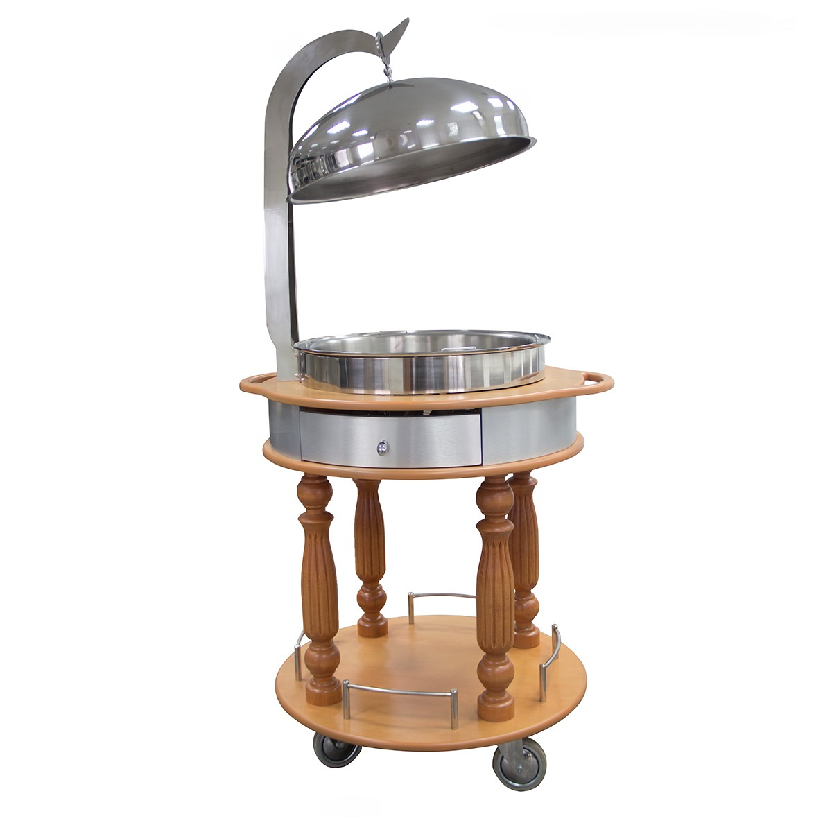 Chafing Dish Service Cart (Gel Fuel)Neutral