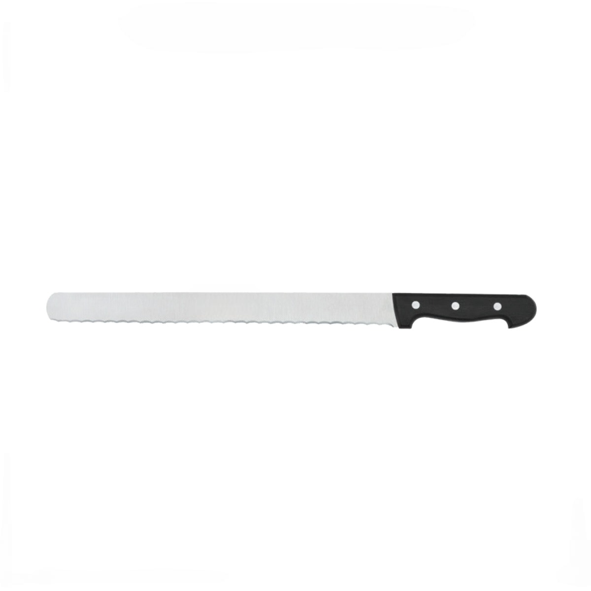 Serrated Ham Knife 36 Cm Black Neutral