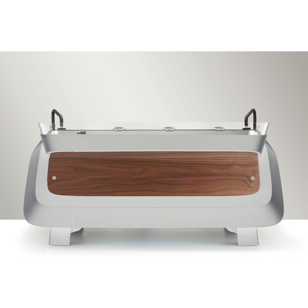 E71 E White-Silver Wood Color 2 Group Fully Automatic Coffee Machine