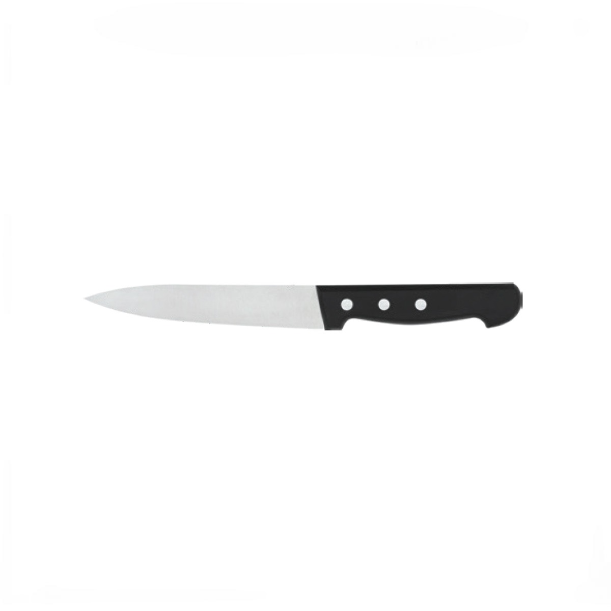 Slicing Knife Thick Handle 16 Cm BlackNeutral
