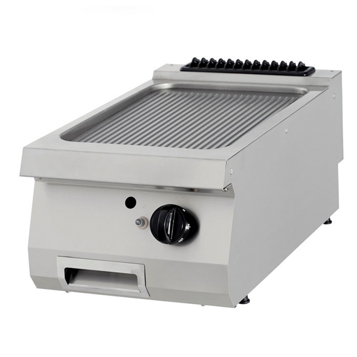 Grill Plate Counter Top 900 Series Gas Corrugated 40x90x30 Gaseous
