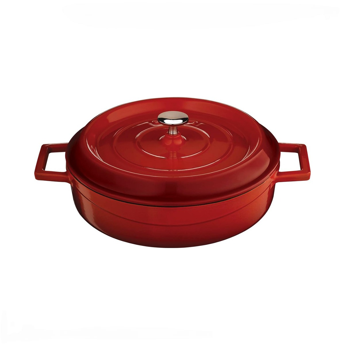 Cast Iron Flat PotNeutral