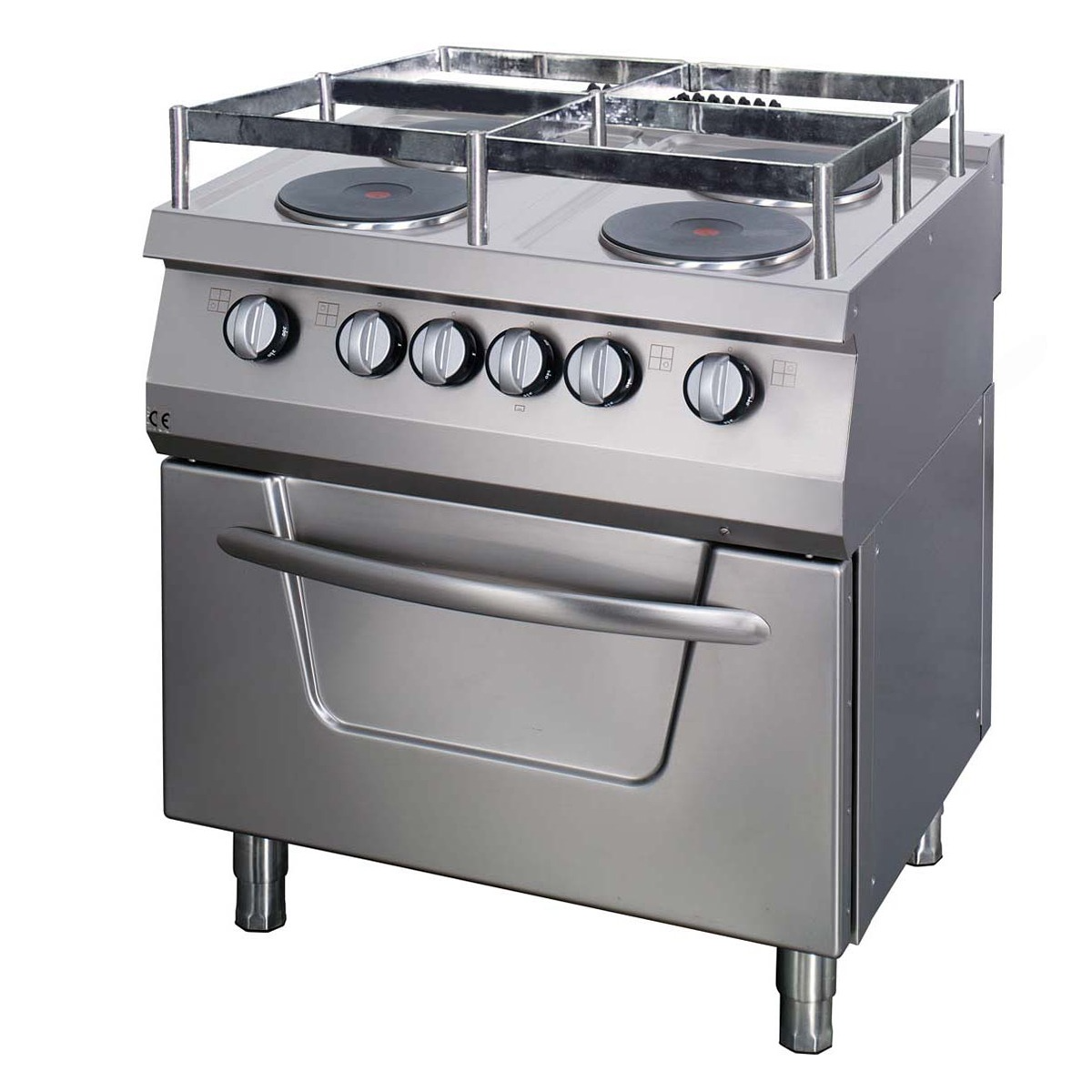 Range Oven 900 Series Electric 4 Square Plate 80x90x85-Ship Model Electric