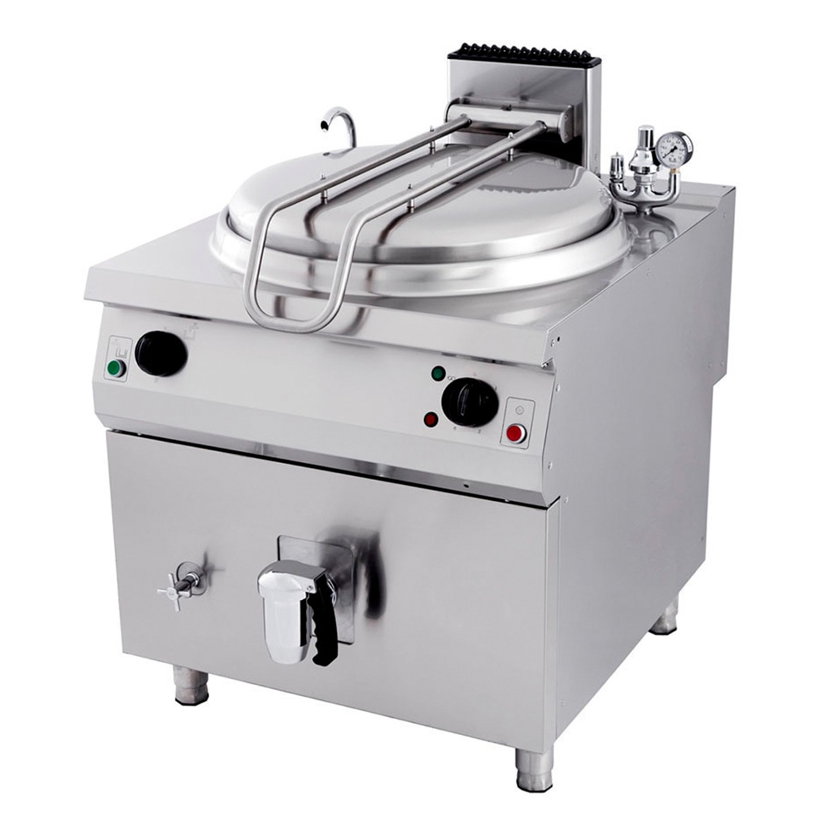 Boiling Pot 900 Series Indirect Gas 150 Lt. 80x90x85 Gaseous