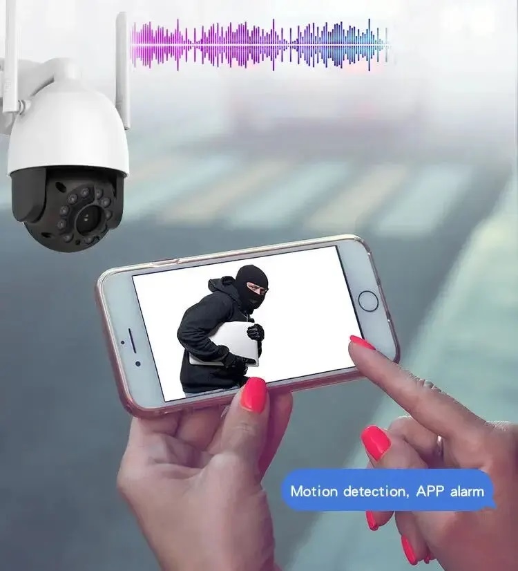 3MP Ptz Wifi Camera AV-S300 - Image 5