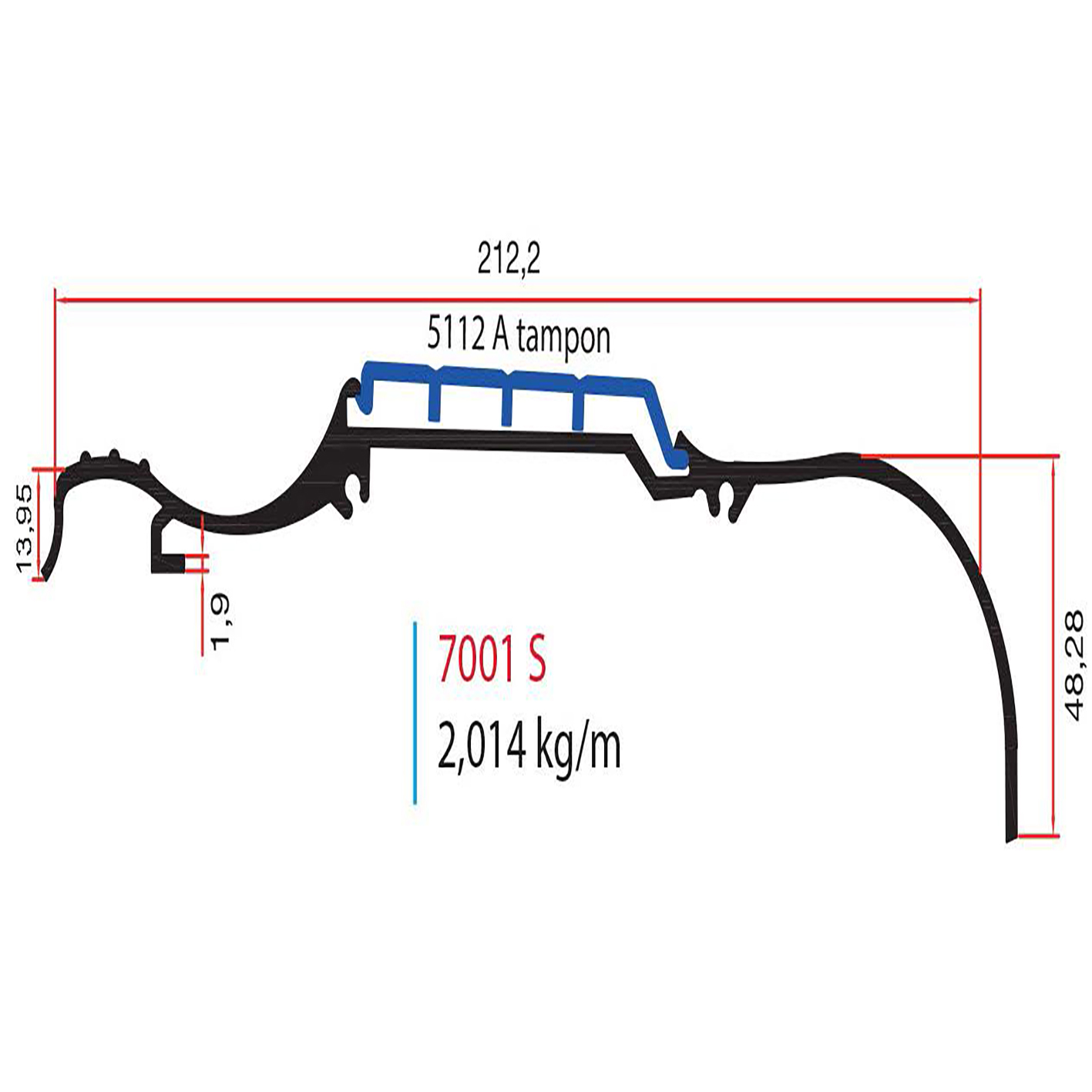 7001 S