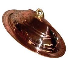 Oval Alexander Plate with Lid CopperNeutral