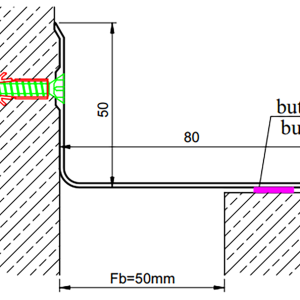 Anodized Cover Wall Corner Profiles