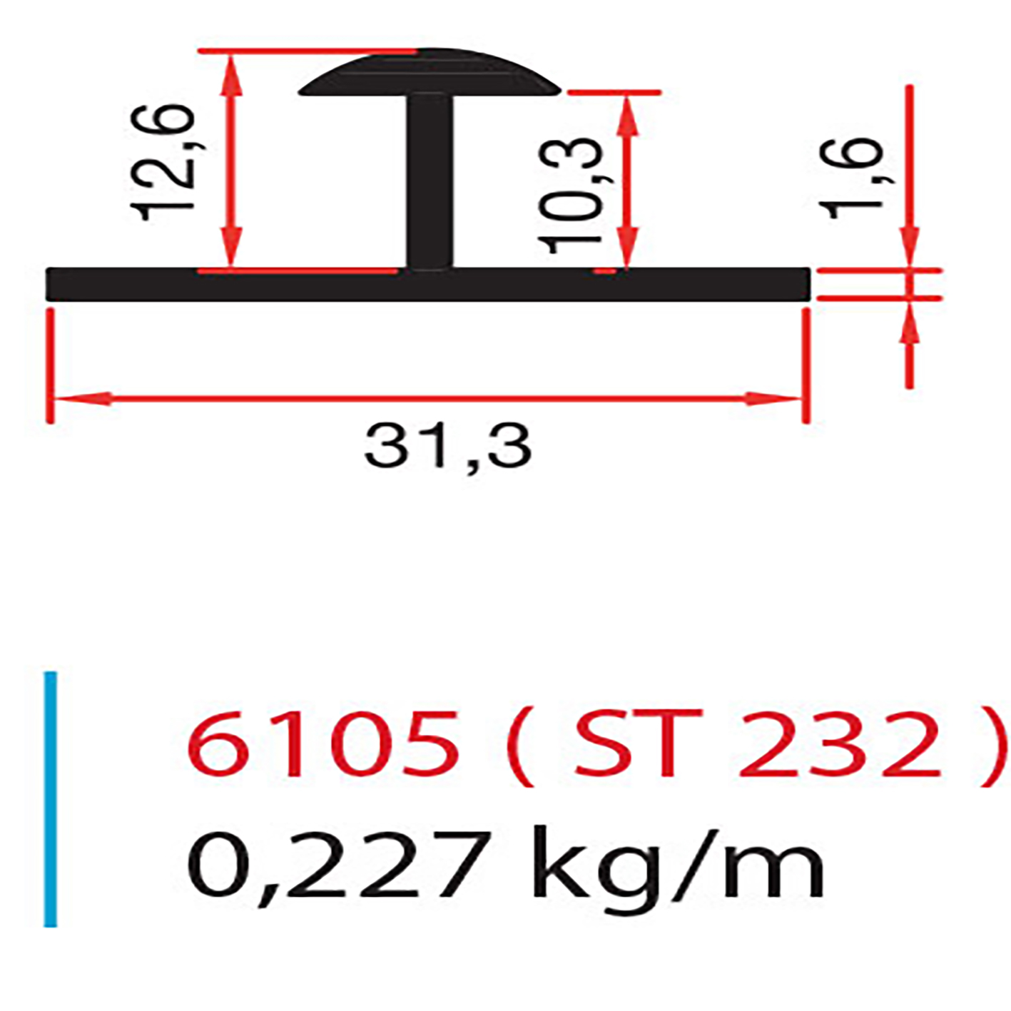 6105 (ST 232)