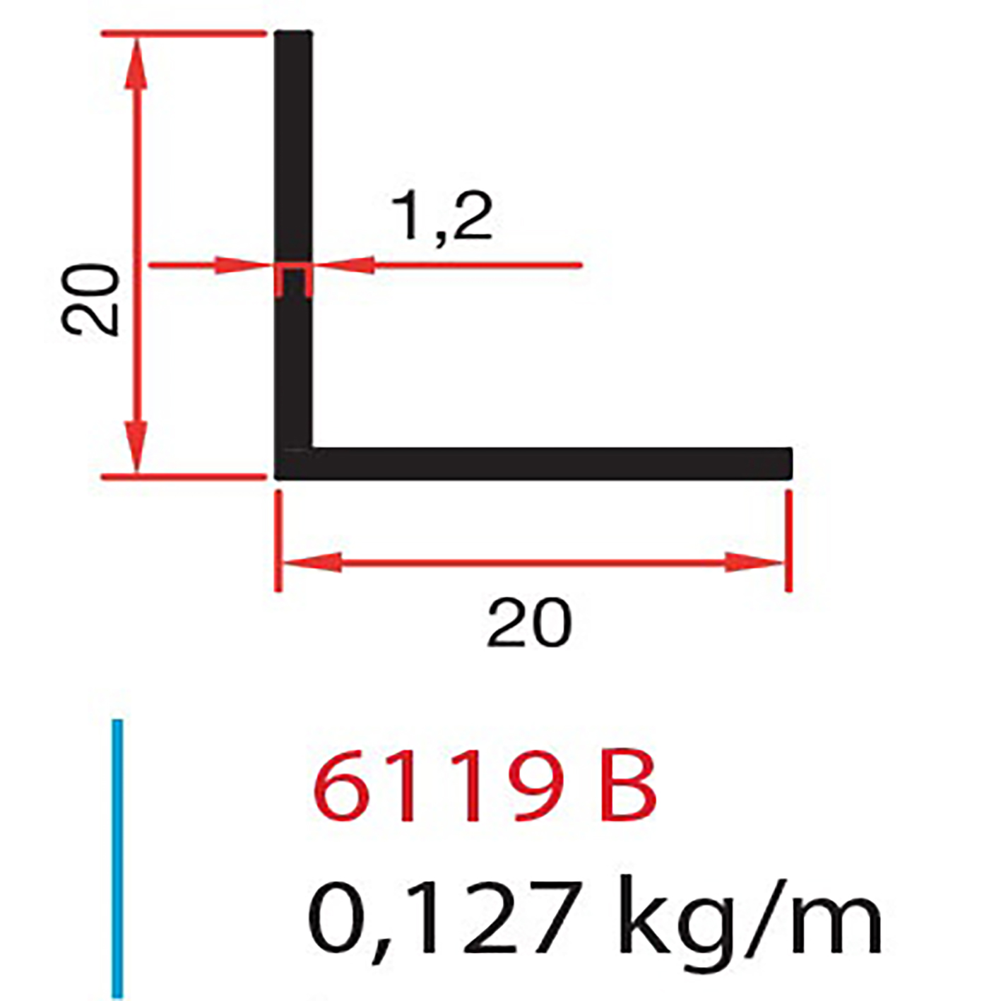 6119 B