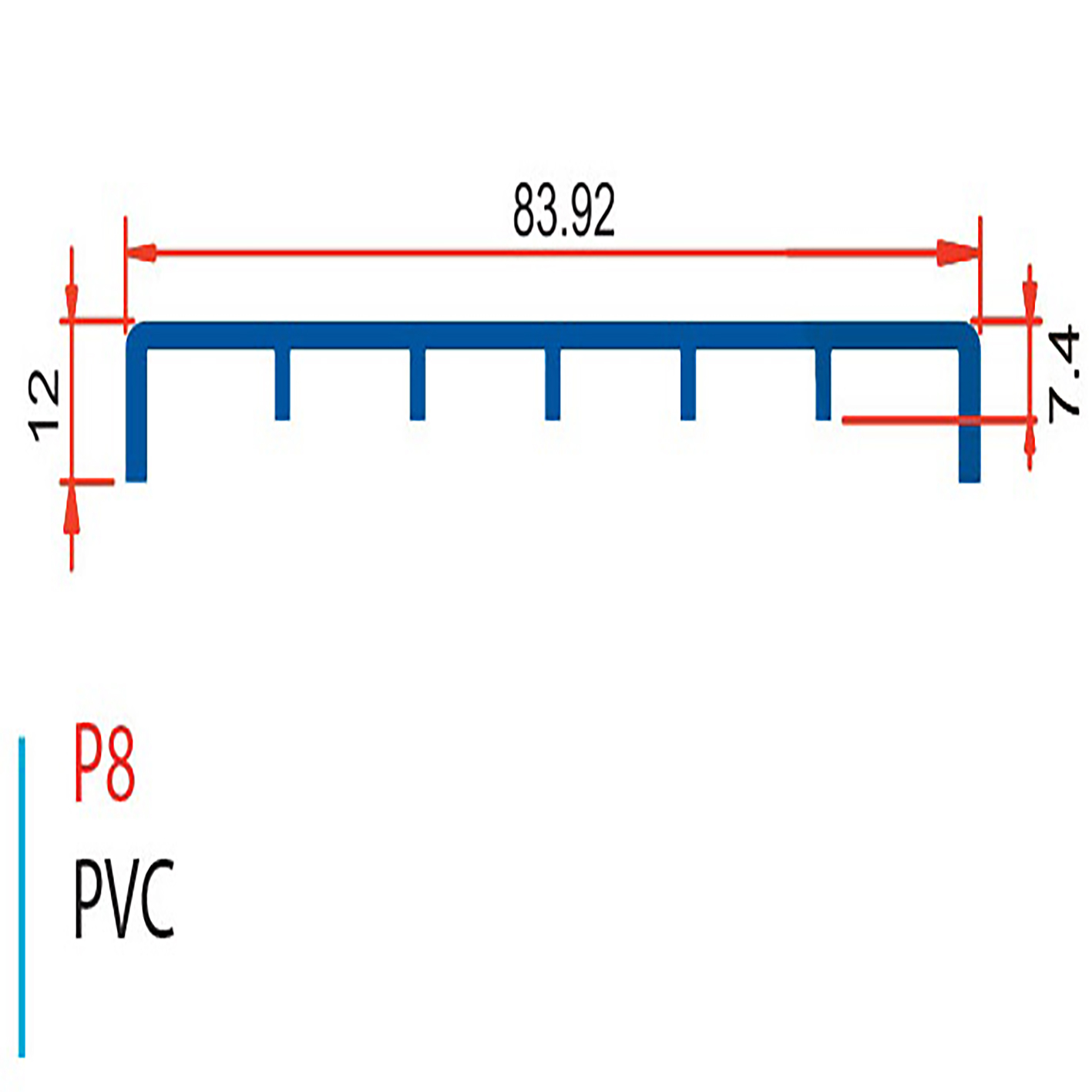 P8 PVC