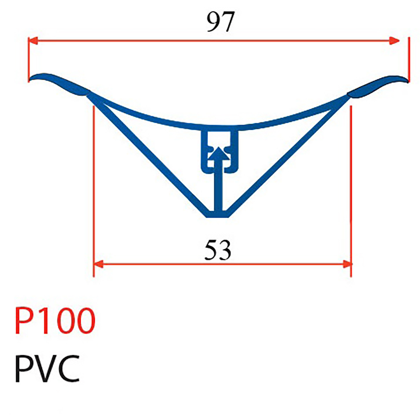 P100 PVC