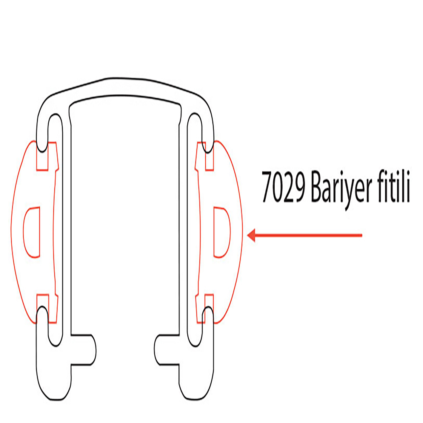 7029 Barrier Wick