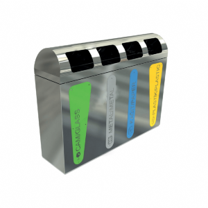 Recycle Bins Mak-680a-Four