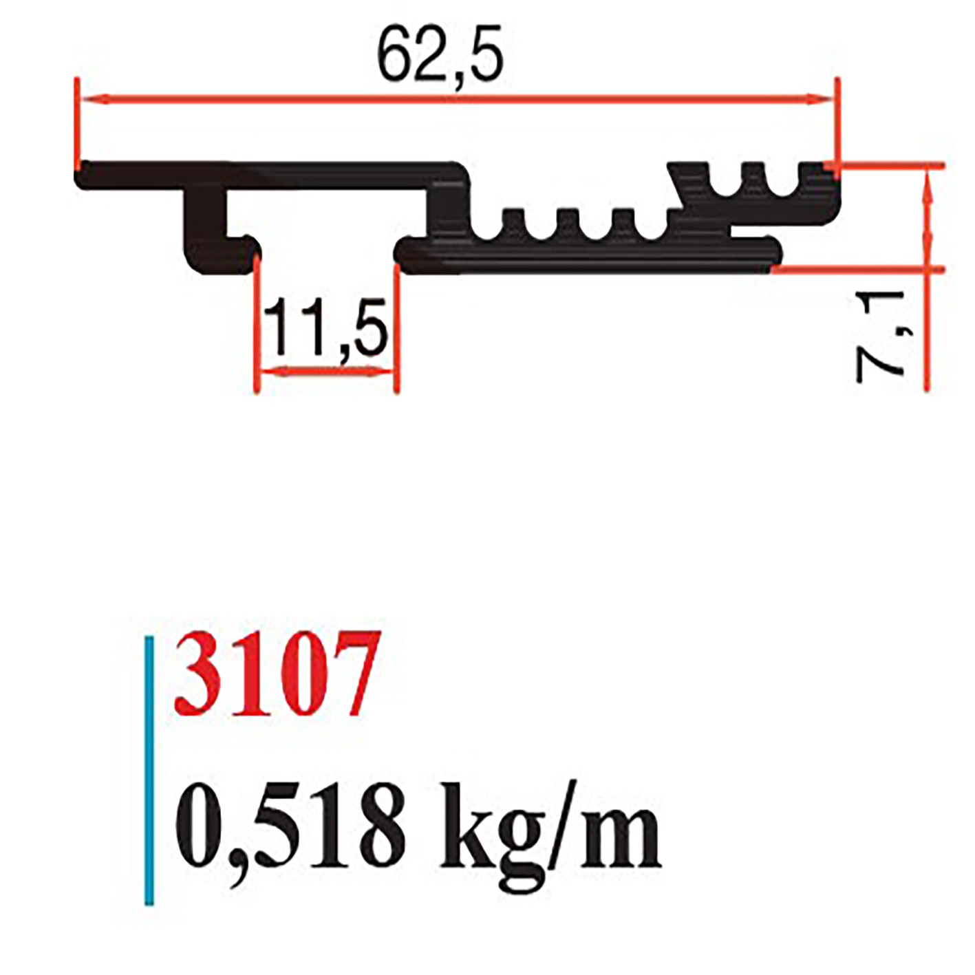 3107