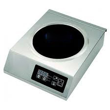 Induction Wok Heater-Cooker Countertop 500-3500 W 33.9X42.8X11.7 cm