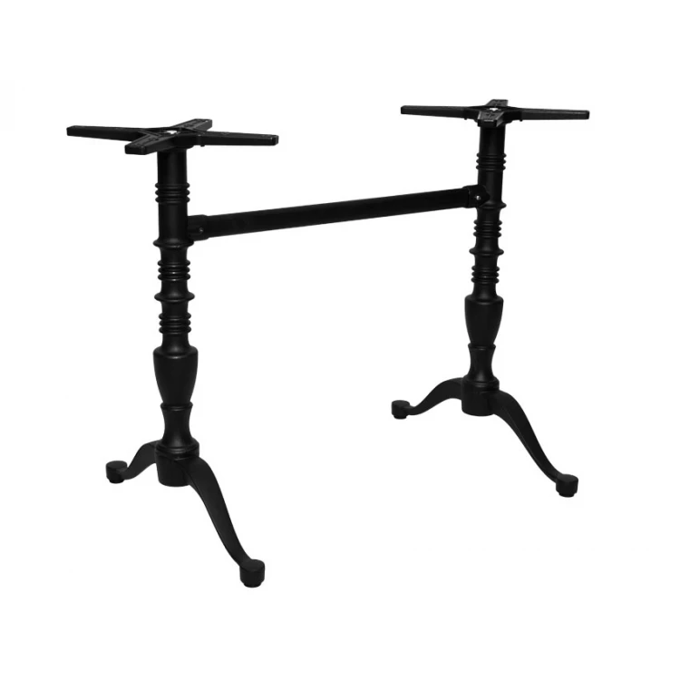 Gazel Double Aluminum Casting Table Leg