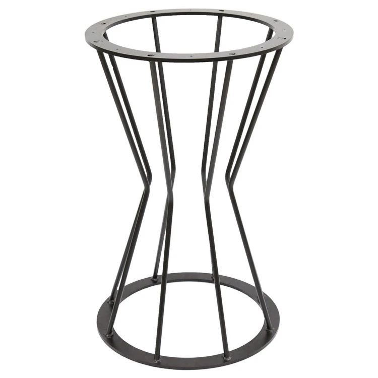 Tristan Metal Table Leg Black
