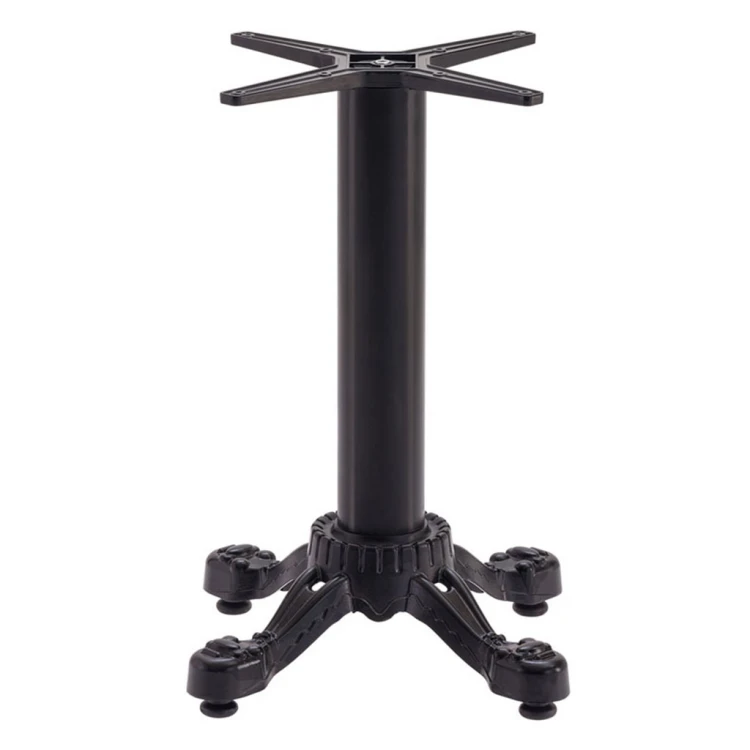 XL Lion Casting Table Legs Black
