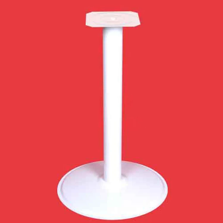 White color 48 base table leg