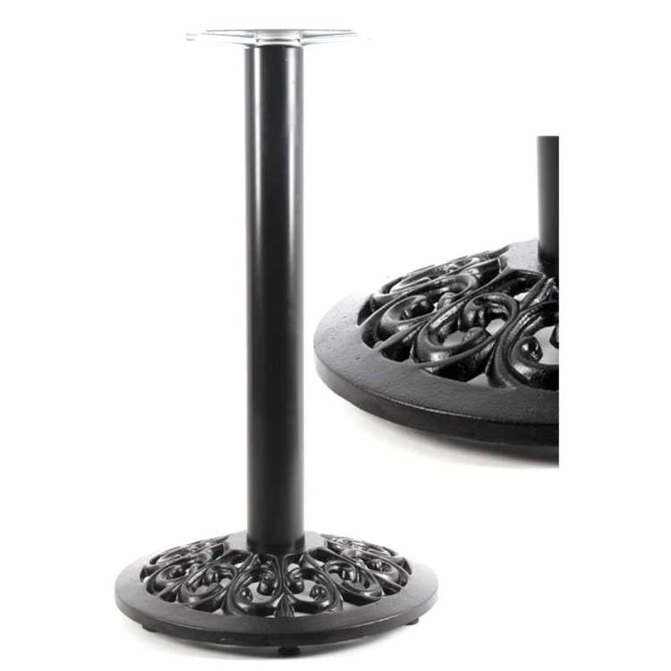40 Diameter Patterned Casting Base 60 mm Intermediate Pipe Table Leg