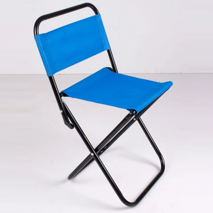 Mini Portable Folding Chair Blue