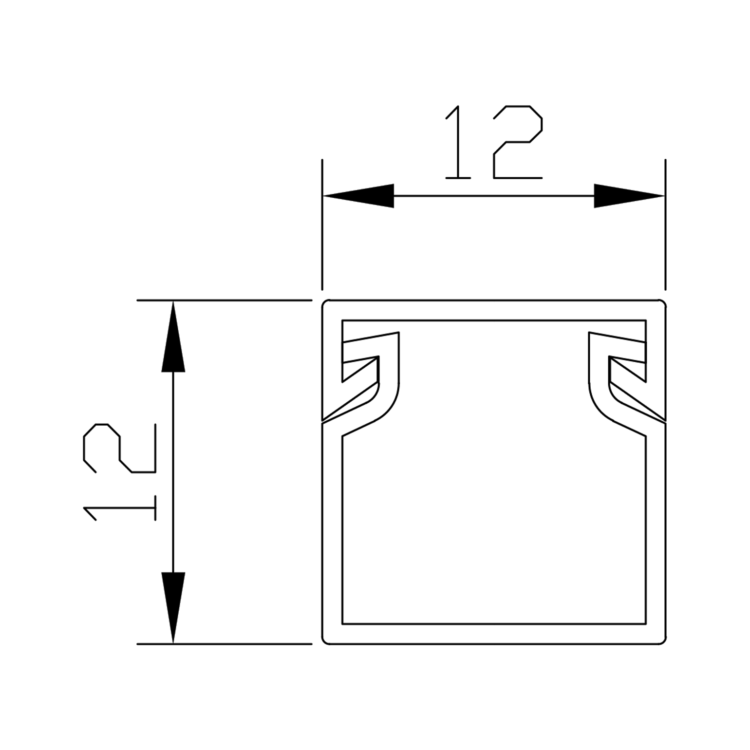 12×12 Mini Cable Trunkings - Image 2