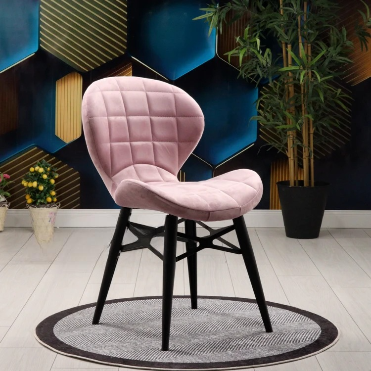 Bitcoin PP Foot Chair (Pink Fabric)
