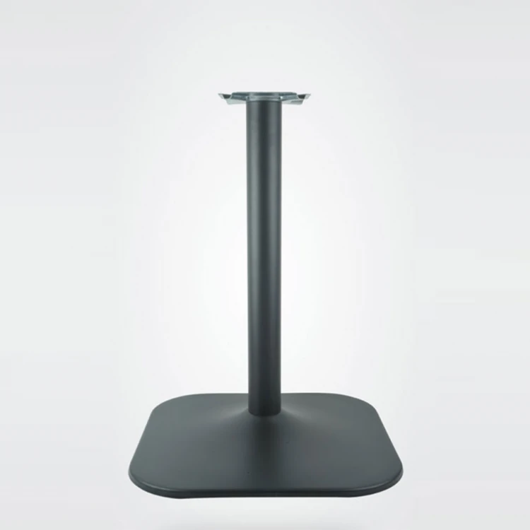 57.5x57.5 Matte Black Table Leg