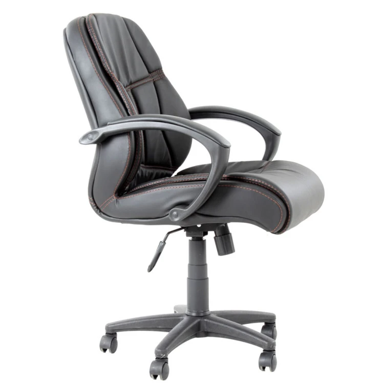 Manager Working Chair Plastic Legs Black