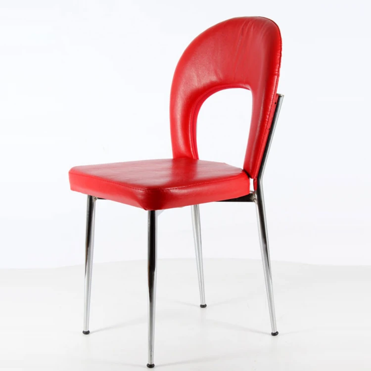 Moon Metal Chair Red