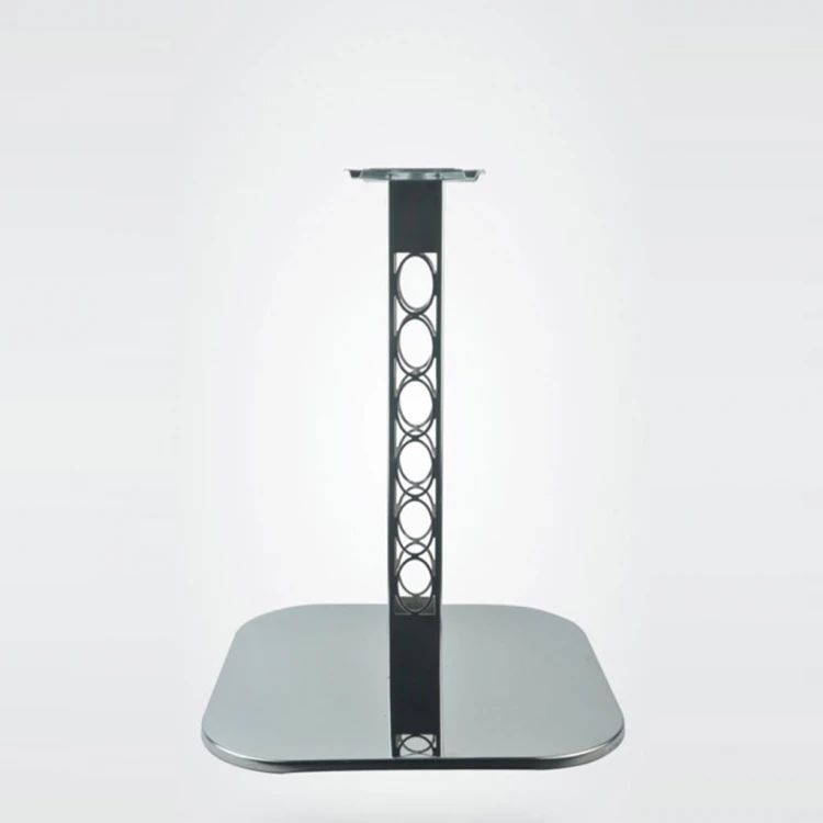 57.5x57.5 Stainless Base Patterned Table Leg