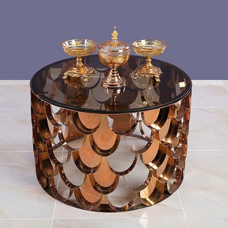 Azra Stainless Coffee Table