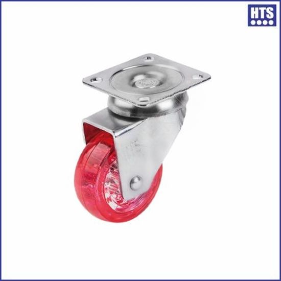 PLK TRANSPARENT-RED WHEEL (301-K)