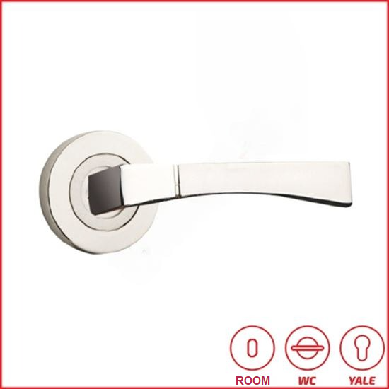 BABYLON ROSETTE DOOR HANDLE