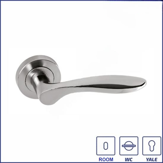 WHALE ROSETTE DOOR HANDLE